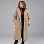 Elsa – Oversize teddy kabát na zimu | Raventoria