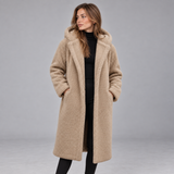 Elsa – Oversize teddy kabát na zimu | Raventoria